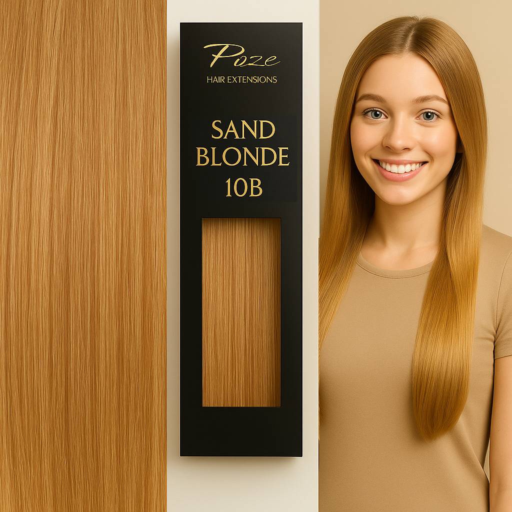 Tape-In Hair Extensions Standard - 10B Sand Blonde